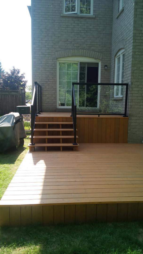 Wooden deck Oshawa
